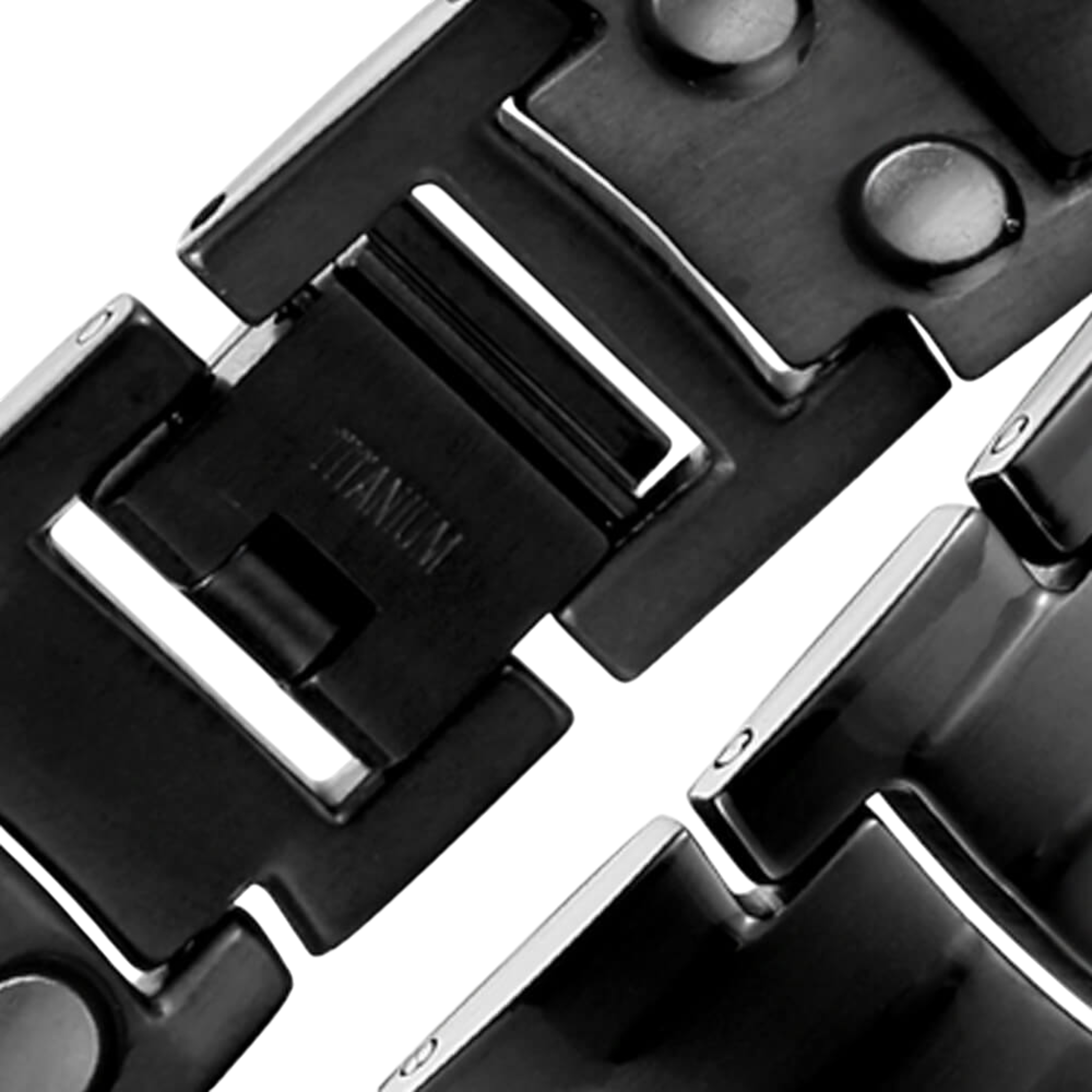 Bransoletka Męska Tytanowa Z Magnesami Zdrowotna